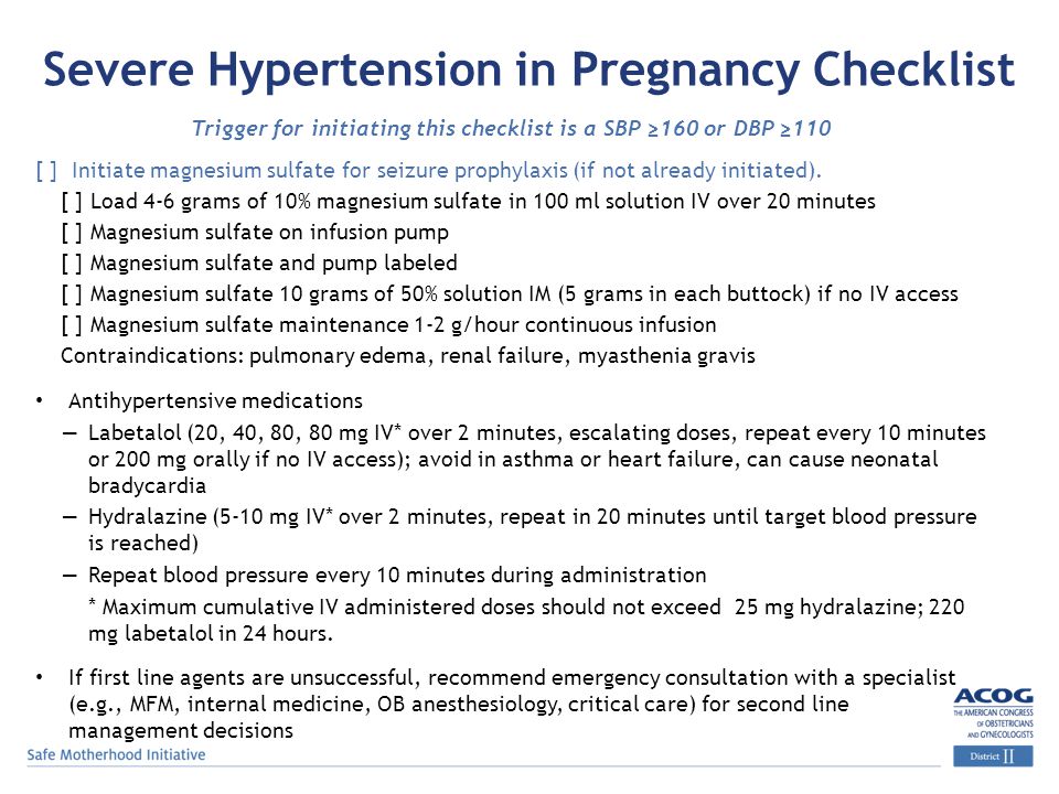 Gestational hypertension